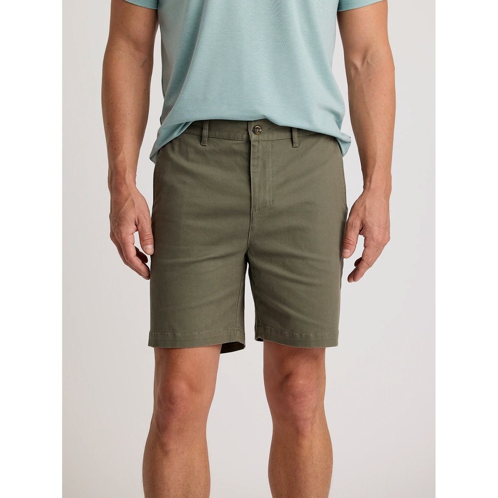 Free Fly Anchor Chino Short Mens 36 Smokey Olive Bamboo Blend Outdoor MACS522-36
